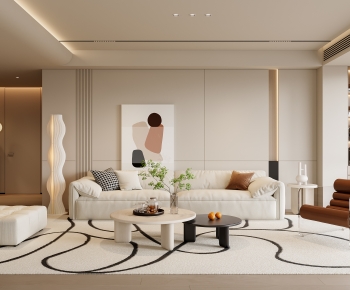 Modern A Living Room-ID:723711019
