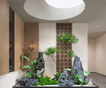 New Chinese Style Plant Landscaping-ID:281502018