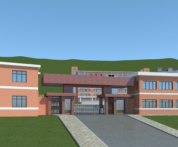 Modern School Building-ID:110107902