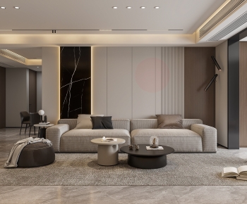 Modern A Living Room-ID:809362899