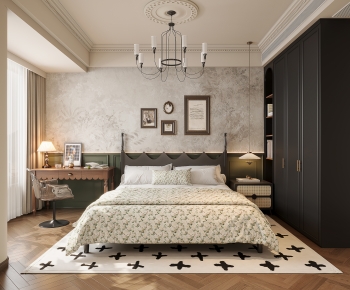 French Style Bedroom-ID:437170988