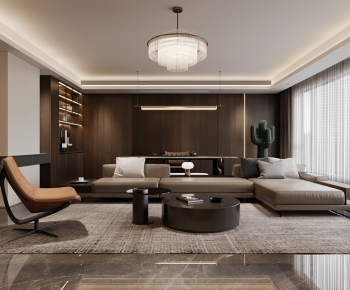 Modern A Living Room-ID:877172955