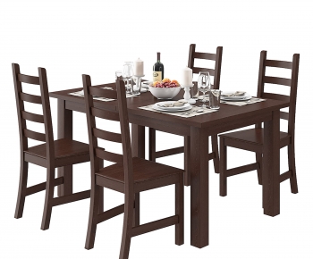 Modern Dining Table And Chairs-ID:312226066