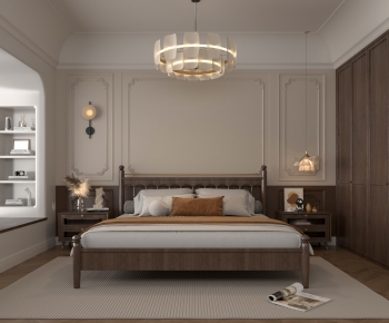 French Style Bedroom-ID:492117889
