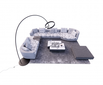 Modern Sofa Combination-ID:121851016