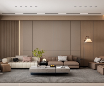 Modern A Living Room-ID:689532041
