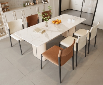 Modern Dining Table And Chairs-ID:504002093