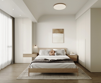 Nordic Style Bedroom-ID:296370038