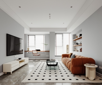 Modern A Living Room-ID:360517025