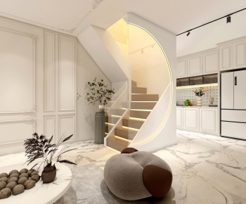 French Style Stairwell-ID:169171098