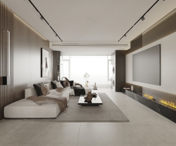 Modern A Living Room-ID:682060008