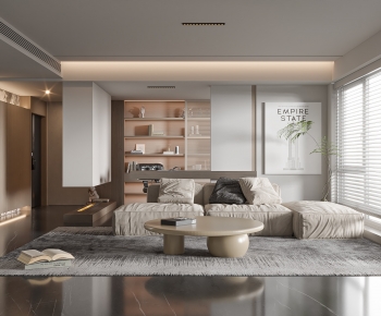 Modern A Living Room-ID:476597074
