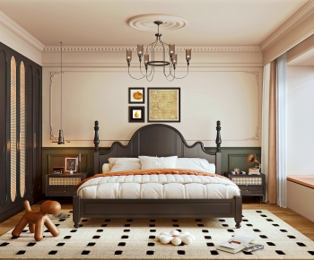 French Style Bedroom-ID:105850787