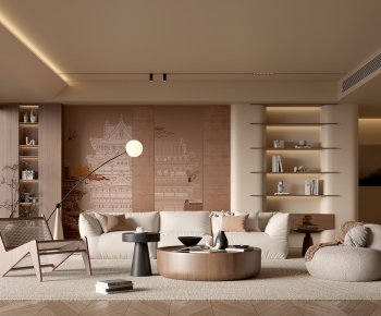 Modern A Living Room-ID:365760329