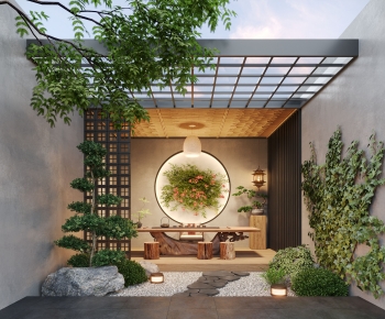 New Chinese Style Tea House-ID:178975118