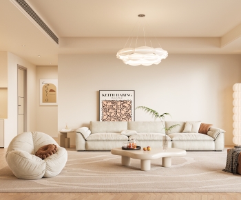 Modern A Living Room-ID:633936882