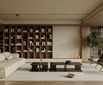 Modern A Living Room-ID:162257917