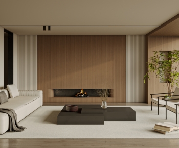 Modern A Living Room-ID:416594033