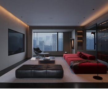 Modern A Living Room-ID:782891042