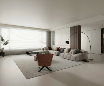 Modern A Living Room-ID:283128029