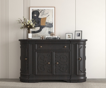American Style Side Cabinet/Entrance Cabinet-ID:731072905