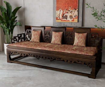 New Chinese Style Arhat Bed-ID:553256996