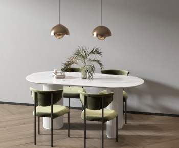 Modern Dining Table And Chairs-ID:313628916
