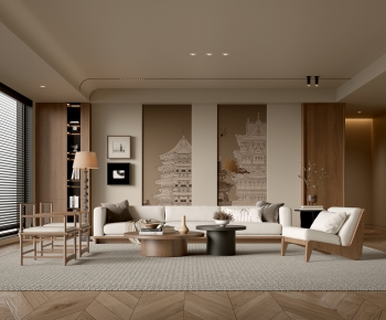 Modern A Living Room-ID:925611028