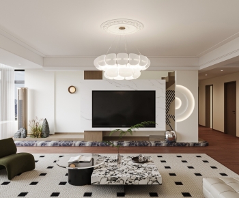 Modern A Living Room-ID:994601015
