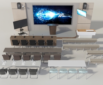 Modern Conference Table-ID:538784986