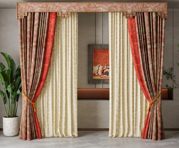 New Chinese Style The Curtain-ID:915445098