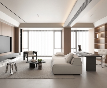 Modern A Living Room-ID:140229942