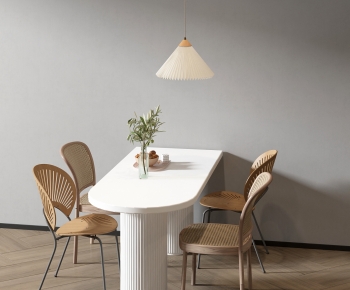 Modern Dining Table And Chairs-ID:636785037