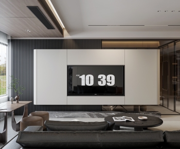 Modern A Living Room-ID:279650934