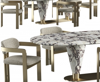 Modern Dining Table And Chairs-ID:702368971