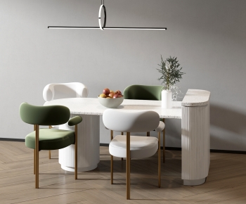 Modern Dining Table And Chairs-ID:547005893