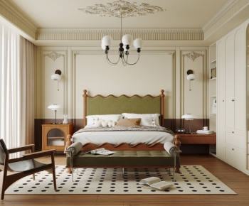French Style Bedroom-ID:634584905