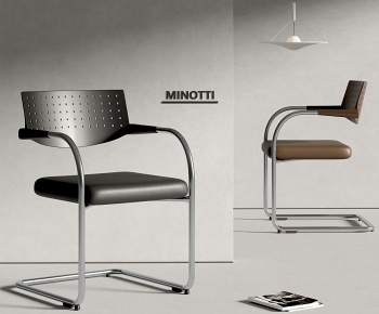 Minotti现代餐椅3D模型