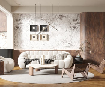 Modern A Living Room-ID:273179055