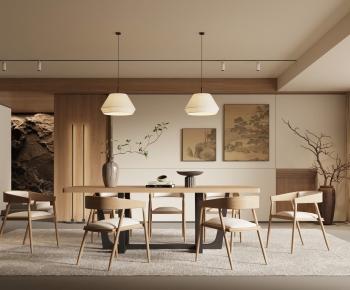 New Chinese Style Dining Room-ID:622612003