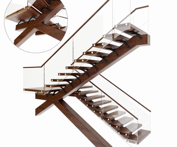 Modern Stair Balustrade/elevator-ID:670506956