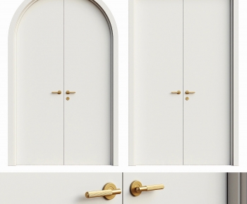 French Style Double Door-ID:523010971