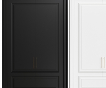 Simple European Style Double Door-ID:516850919