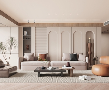 Modern A Living Room-ID:686675073