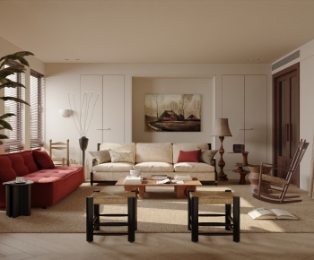 Modern A Living Room-ID:777039052