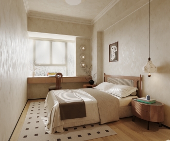 Wabi-sabi Style Bedroom-ID:194780874