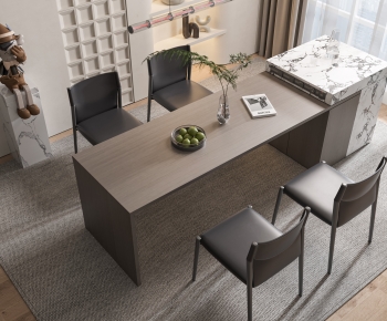 Modern Dining Table And Chairs-ID:993515978