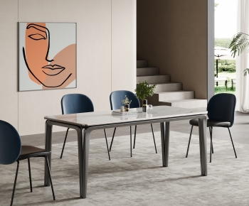 Modern Dining Table And Chairs-ID:863862998