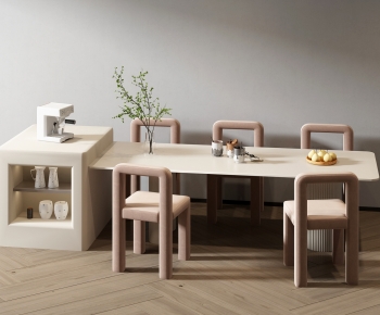 Modern Dining Table And Chairs-ID:627589945