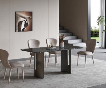 Modern Dining Table And Chairs-ID:594893935